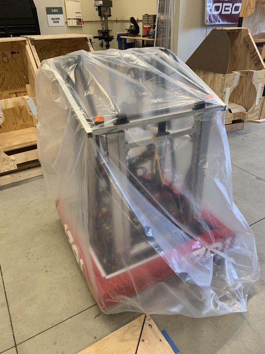 Packed and ready to go!