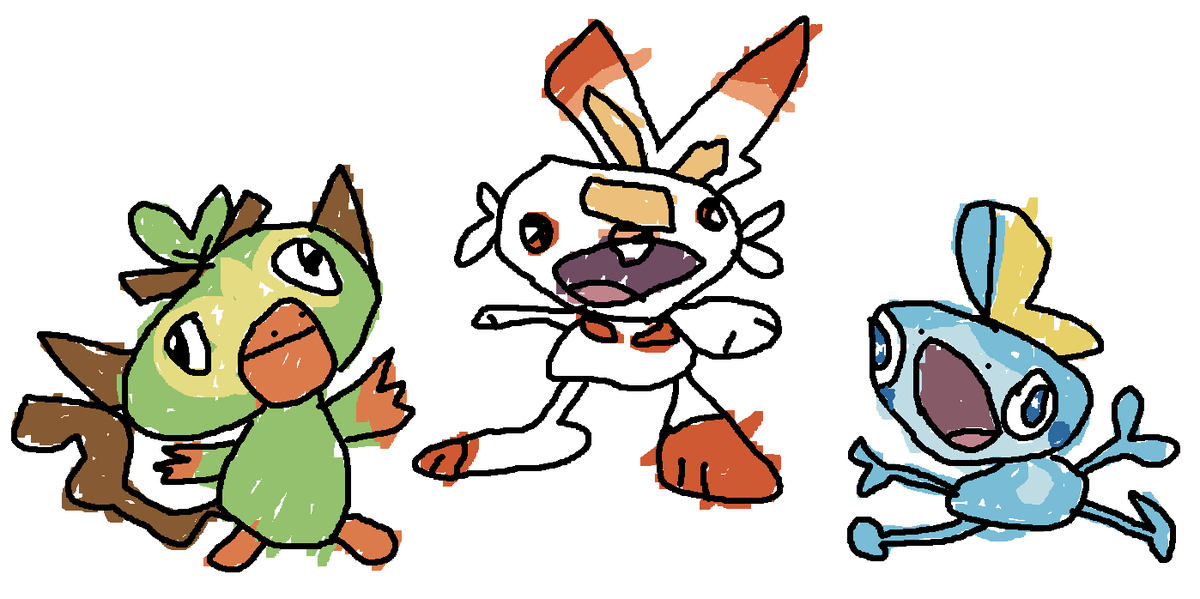 ScribbleBishi's tweet photo. icH fReue Mihc auf das Neuee Pokèmon spill! \o/ https://t.co/XimfXo9cV9