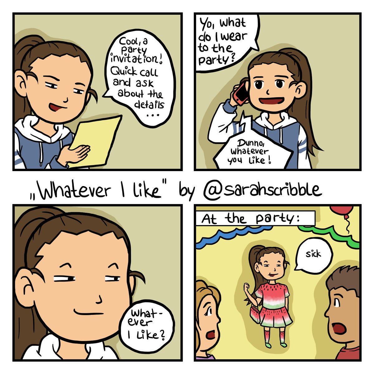 Sarahscomiclife's tweet photo. Have I mentioned that I love watermelon? https://t.co/5bamFGkrEo