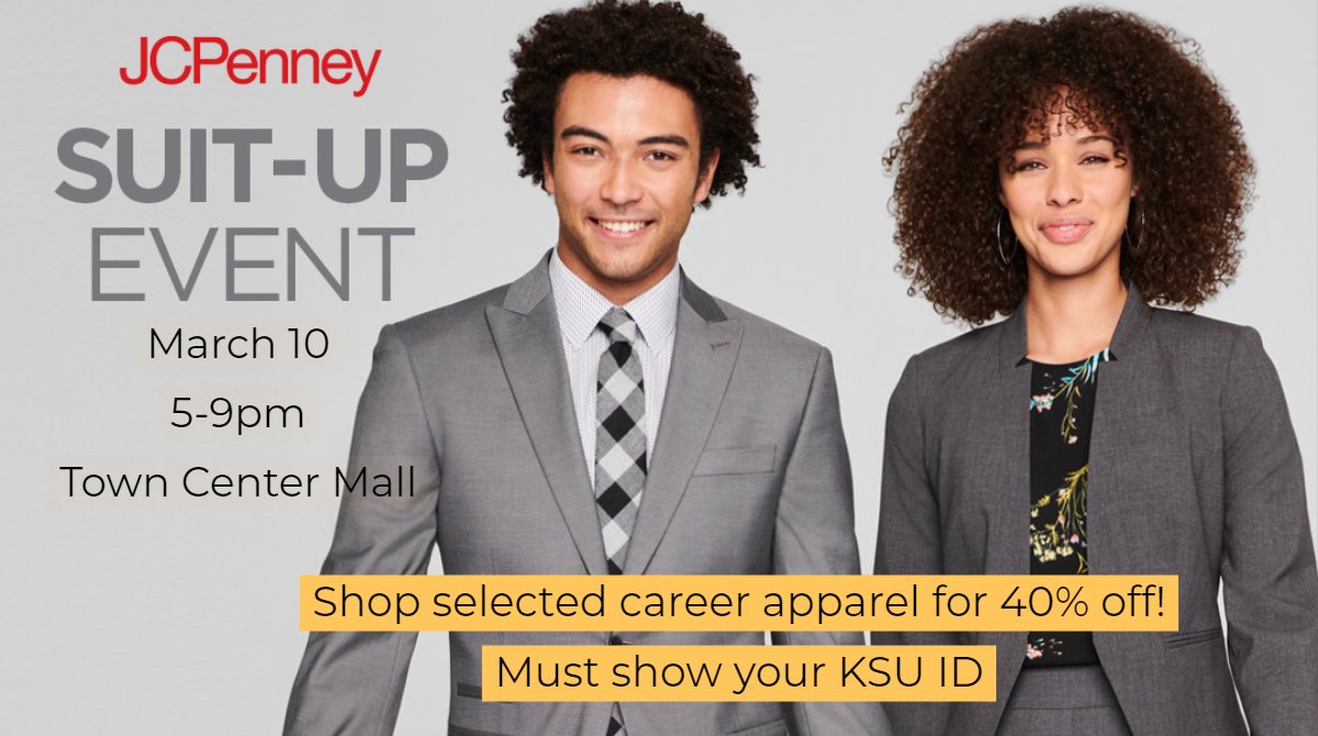 ceppbcoe's tweet photo. Spring 2019 graduates – suit up for job interviews and career fairs! @KSUBCOE  @ksucareers https://t.co/ti40VnM3YV