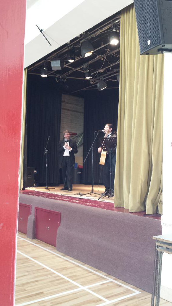 RedbournHall's tweet photo. Is having a lovely afternoon with a variety show for the Senior members of the local community https://t.co/lY25WGoImi