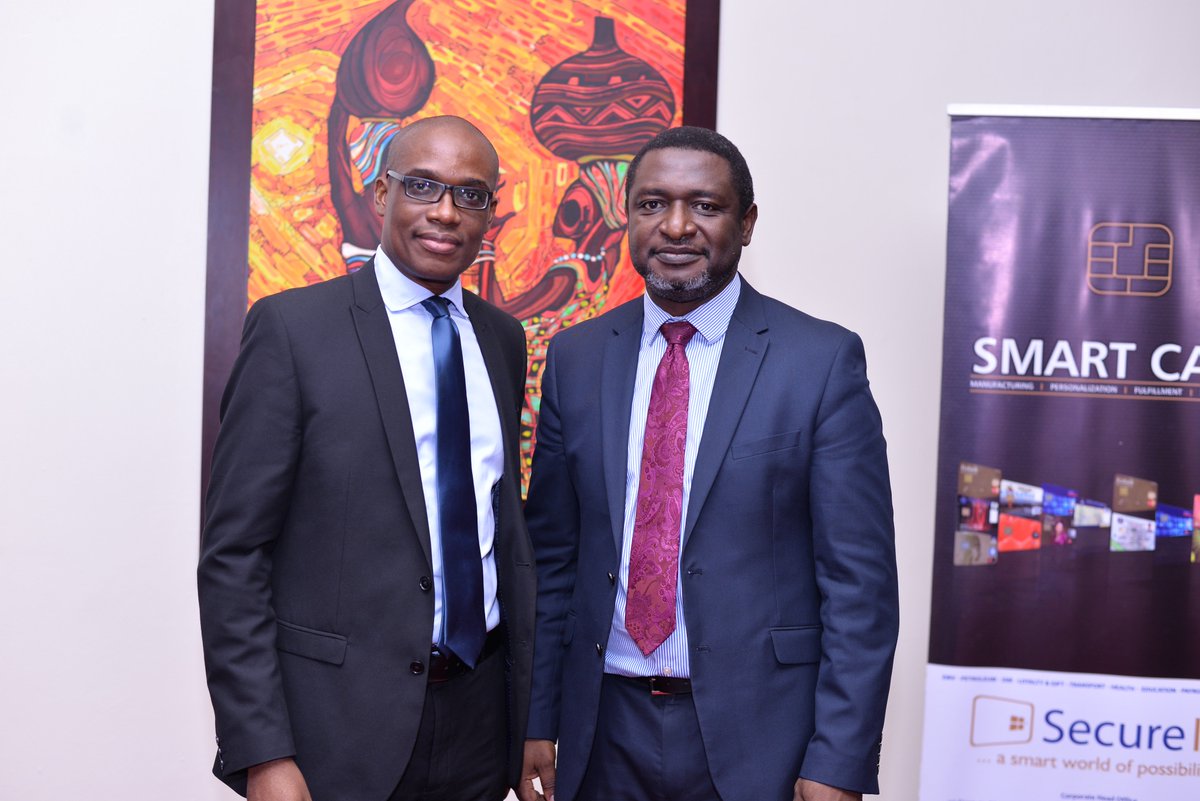 ebufra's tweet image. Driving financial inclusion in Uganda. Discussing with 21 financial institutions. Helping banks on migration from contact to contactless cards, instant issuance and more. @secureidltd at work in conjunction with #MuyiwaAsagba CEO of @Interswitchugea @MitchellElegbe