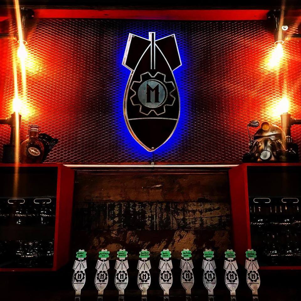 EMCIDTX's tweet photo. There are a few new brews coming for you. Boasting a #Fallout theme, #MegatonBrewery will soon open their doors to the public at 808 Russell Palmer Road. The owners recently added final touches in the tap room. #Megaton #LocalCraftBeer #FuninEMC #TexasCraftBeer #EMCID #CraftBeer https://t.co/rwxf2GIuxD