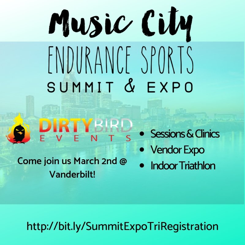 DirtyBirdEvents's tweet photo. Look for us in Nashville this weekend! Maybe it's time that we bring to life an off-road triathlon in Middle TN?

#MCEndurance #FirstTri #swimbikerun #Triathlon https://t.co/mZe0pTkOv4