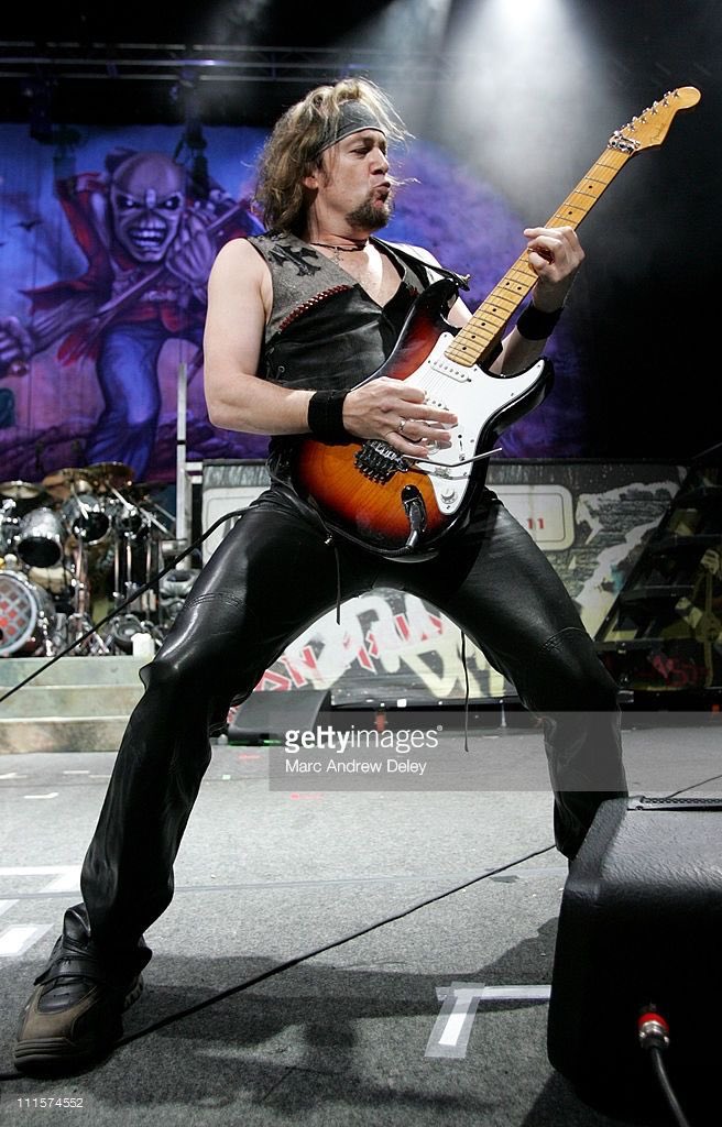 Happy Birthday to Adrian Smith shown here at 2005 with 