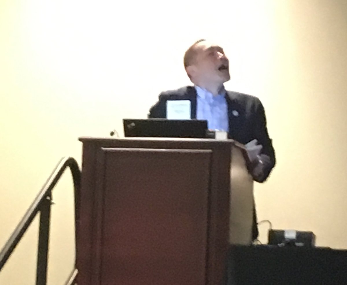 Dr Frank Wong has a glow as he moderates a session on bees and mosquito control. #AMCA2019