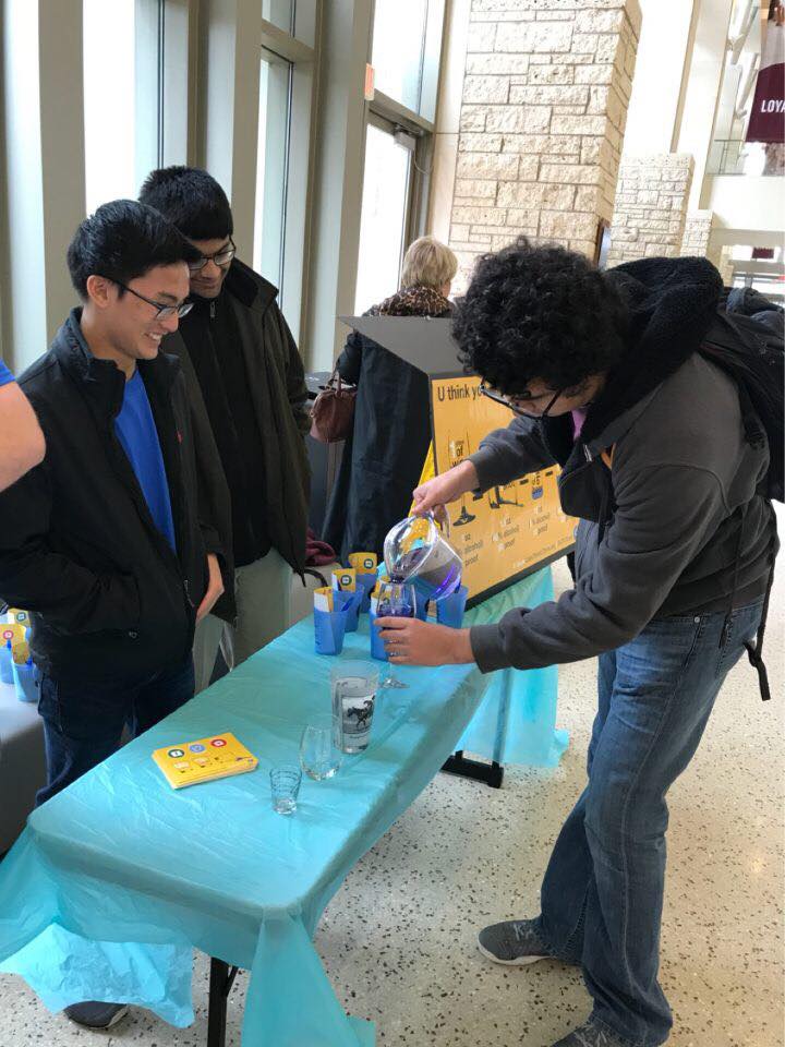 LTUThink's tweet image. Think you know how to pour a standard drink? It takes #LessThanUThink! Stop by Rudder Plaza from 5 - 7 p.m. TODAY to test your skills + we have swag!