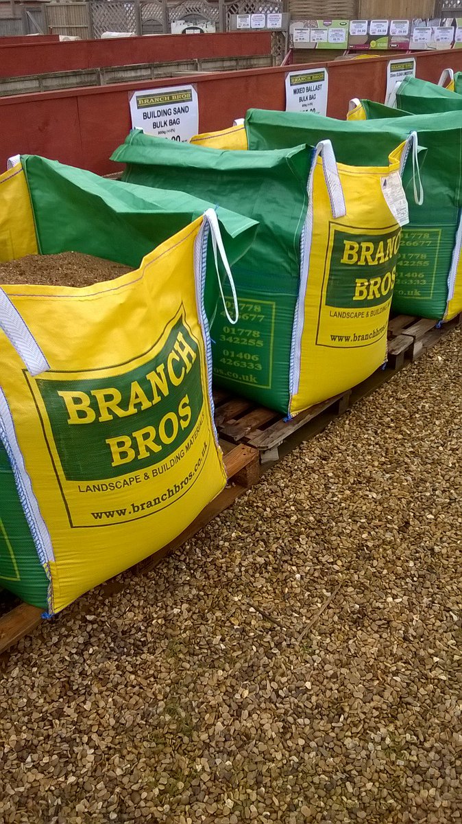 sand and stone ballast bulk bag
