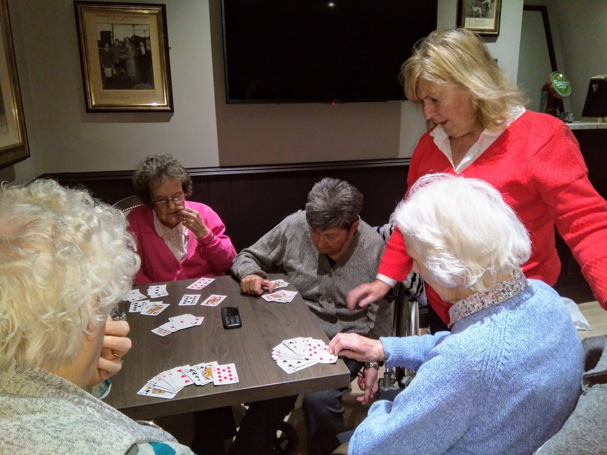 MilesianManor's tweet photo. βοΈOur residents had a wonderful evening last night playing old style card games in The Greyhound Pub. They got a little competitive π and enjoyed every momentβοΈ
#LifestyleHome #NursingHome #CareHome https://t.co/TEM73SWmkU