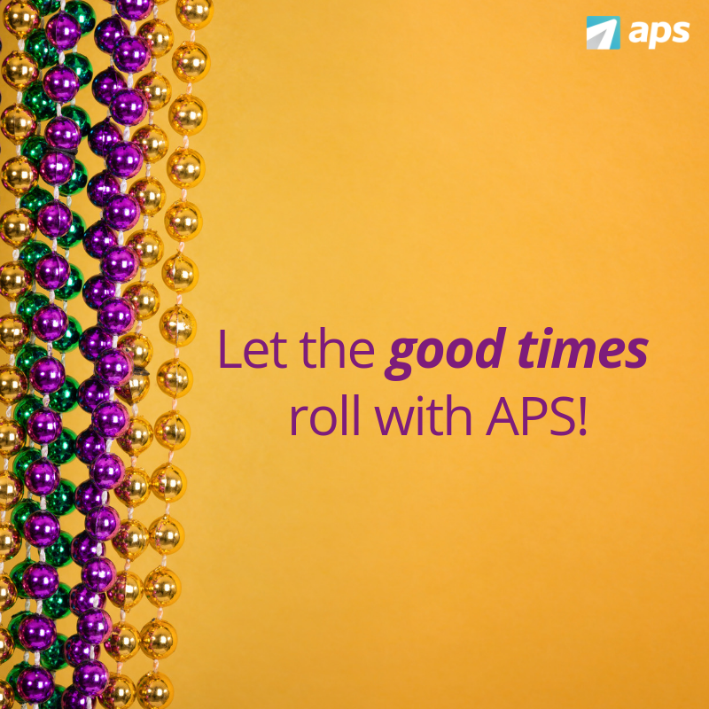 APSrichards's tweet photo. Celebrate great payroll processing...all year long with APS! #goodtimes #mardigras #customersloveus #seeforyourself #aps #payroll #hr #technology #celebratewithAPS #louisiana #louisianatechnology https://t.co/RvAkKtrEux