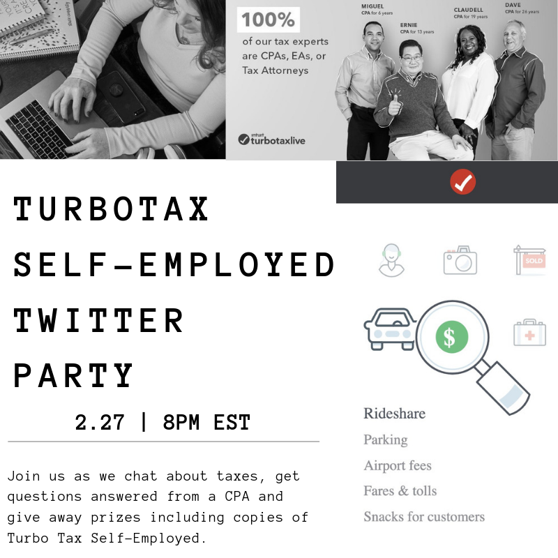 StacieinAtlanta's tweet photo. The #TurboTaxSelfEmployed Twitter Chat is happening TONIGHT! Chat with Lisa from @TurboTax, self-employed influencers @StacieinAtlanta, @FoodieFather, @SunAndSeaSalt and @DanielleSmithTV. PLUS enter to win TurboTax Self-Employed and gift cards. RSVP: https://t.co/bWOtakjdyZ https://t.co/Jr3kiknLet