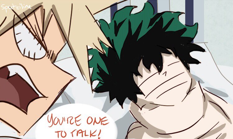 Omg izuku… ( Thanks to my friend @ vbisexuelle23 /YOU'RE A GENIUS/ I came up with this idea lolol) #BNHA #BokuNoHeroAcademia 