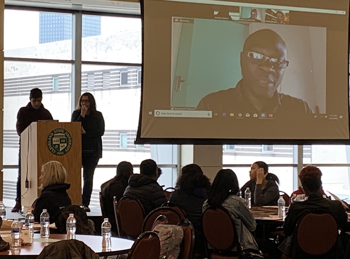 SSTRegion3's tweet photo. Activists from Zimbabwe and Egypt speaking to students at the All In Academy. #sst3 #sst5 #ALLIn4equity https://t.co/7TsnjeXqgZ