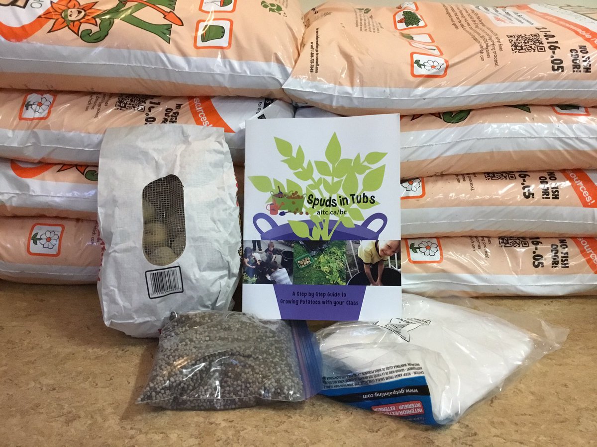 hafford12's tweet photo. #spudsintubs has arrived and we are excited to get started growing! #bcagriculture #farmingintheclassroom #growlocal @GrowLocalCanada https://t.co/abpF001iOa
