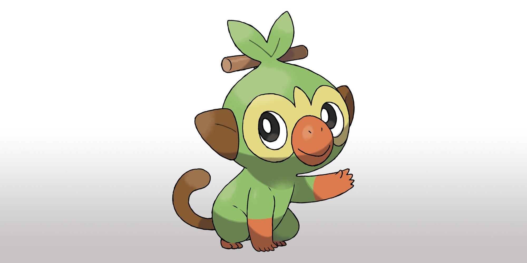 Nintendo Portugal on X: Em #PokemonSwordShield, o Grookey é um Pokémon  chimpanzé do tipo planta e tem tanto de travesso como de curioso! 🍃  #PokemonDirect  / X