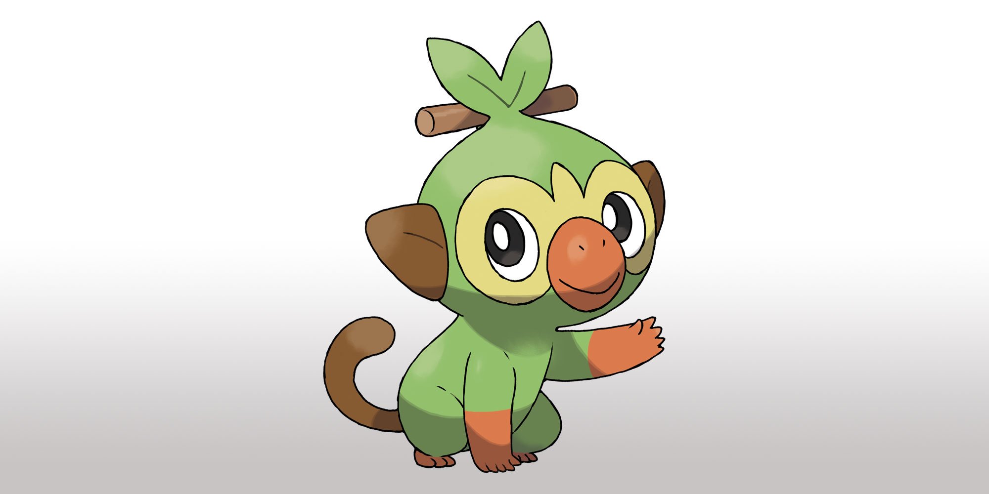 Nintendo Portugal on X: Em #PokemonSwordShield, o Grookey é um Pokémon chimpanzé do tipo planta e tem tanto de travesso como de curioso! 🍃 #PokemonDirect / X