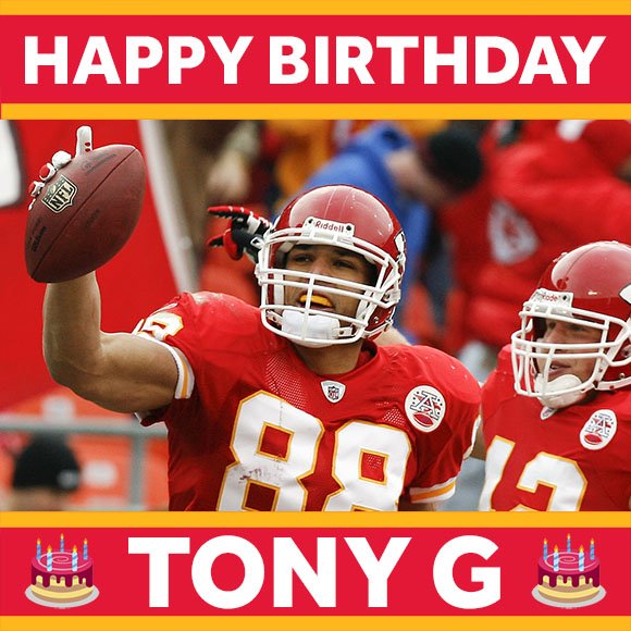 Kansas City wishes a very happy 43rd birthday to great Tony Gonzalez! 