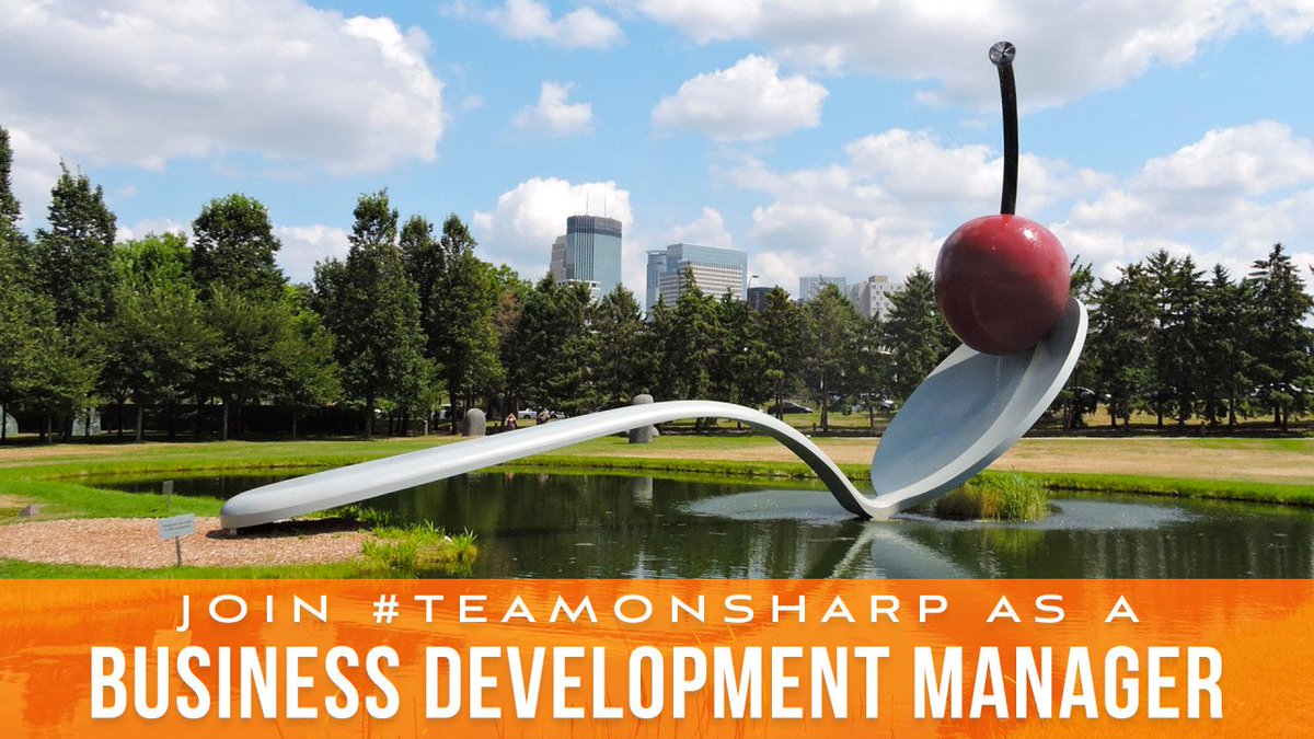 Hit the career jackpot in #Minneapolis: work with #TeamOnsharp as our #BusinessDevelopment Manager! 🍒🍒🍒 Apply if you're into #sales, love your city, and strive to meet goals. Learn more about the position, here: bit.ly/2tHjcIg