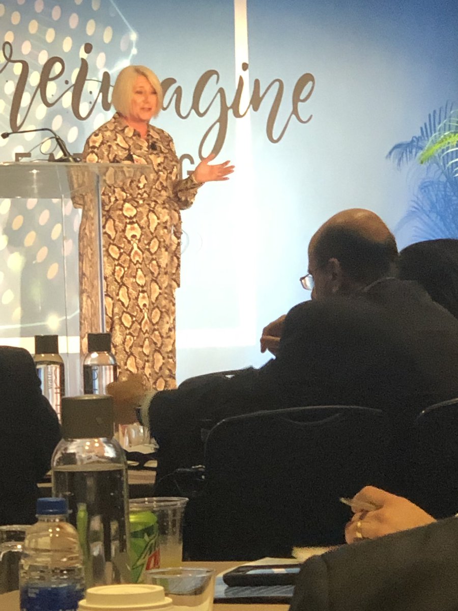 NIITConfluence's tweet photo. Wonderful insights on portfolio optimization and alignment to the business from Carole Sweet at IQVIA. #NIITConfluence2019 @NIITMTS https://t.co/dolrbaLc93