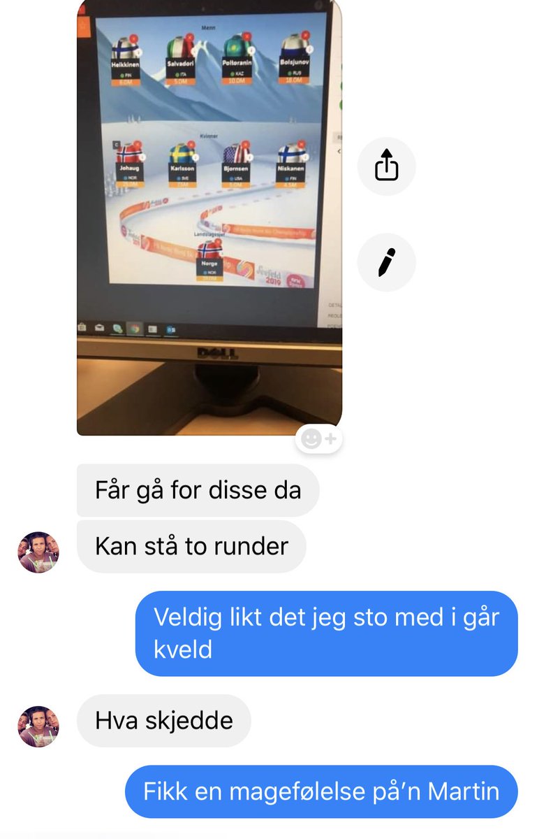 MatrixHolt's tweet photo. Når man har en magefølelse 🤷♂️😏 @jonahansen #VMmanager https://t.co/AhwN5b1lSV