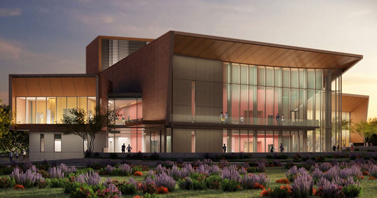 evergreensign's tweet photo. We're busy prepping interior/exterior signs (incl some amazing 48" dimensional tapered letters for the main canopy) at the new Myrtle Woldson Performing Arts Center at @GonzagaU set for completion this Spring! Read more about this project: https://t.co/jRnhwcjwLD https://t.co/7Kw8VsCYO1