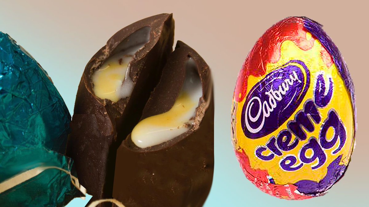 ProVeg_UK's tweet photo. YES 😍 Easter is sorted with these Cadbury-style plant-based creme eggs! 🐣 @MummyMeagz #plantbasedeaster #plantbasedtreats https://t.co/pvvC0DNtnv https://t.co/1YGgatj8Gz