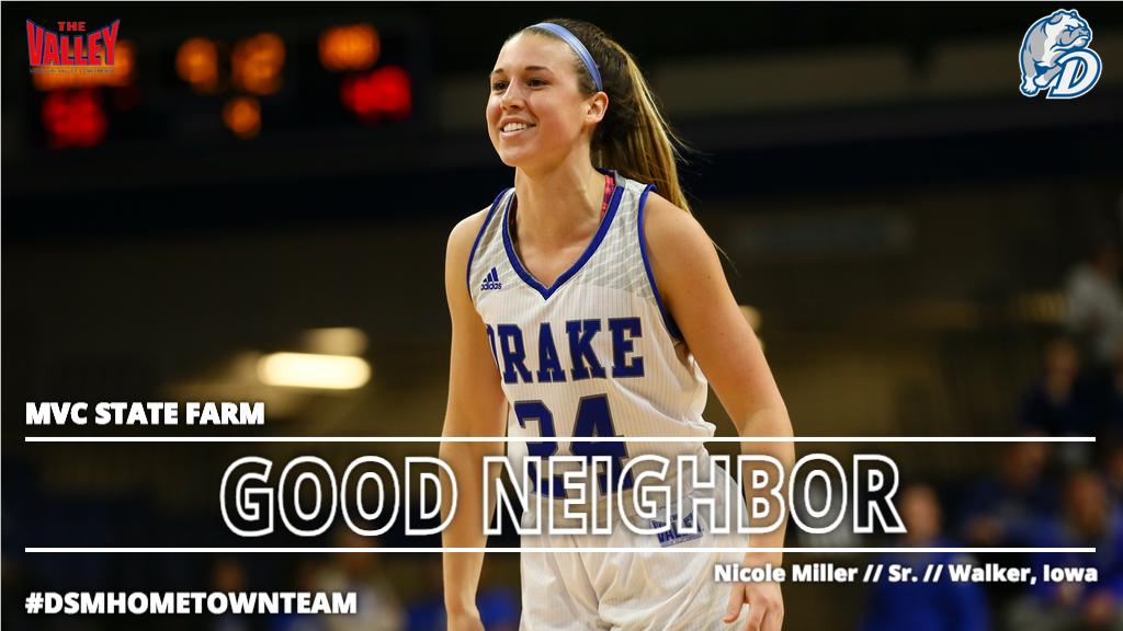 Miller earns <a href="/MVCsports/">Missouri Valley Conference</a> State Farm Good Neighbor Award #WeRise #BeBlue ⬇️
goo.gl/qu9qcQ