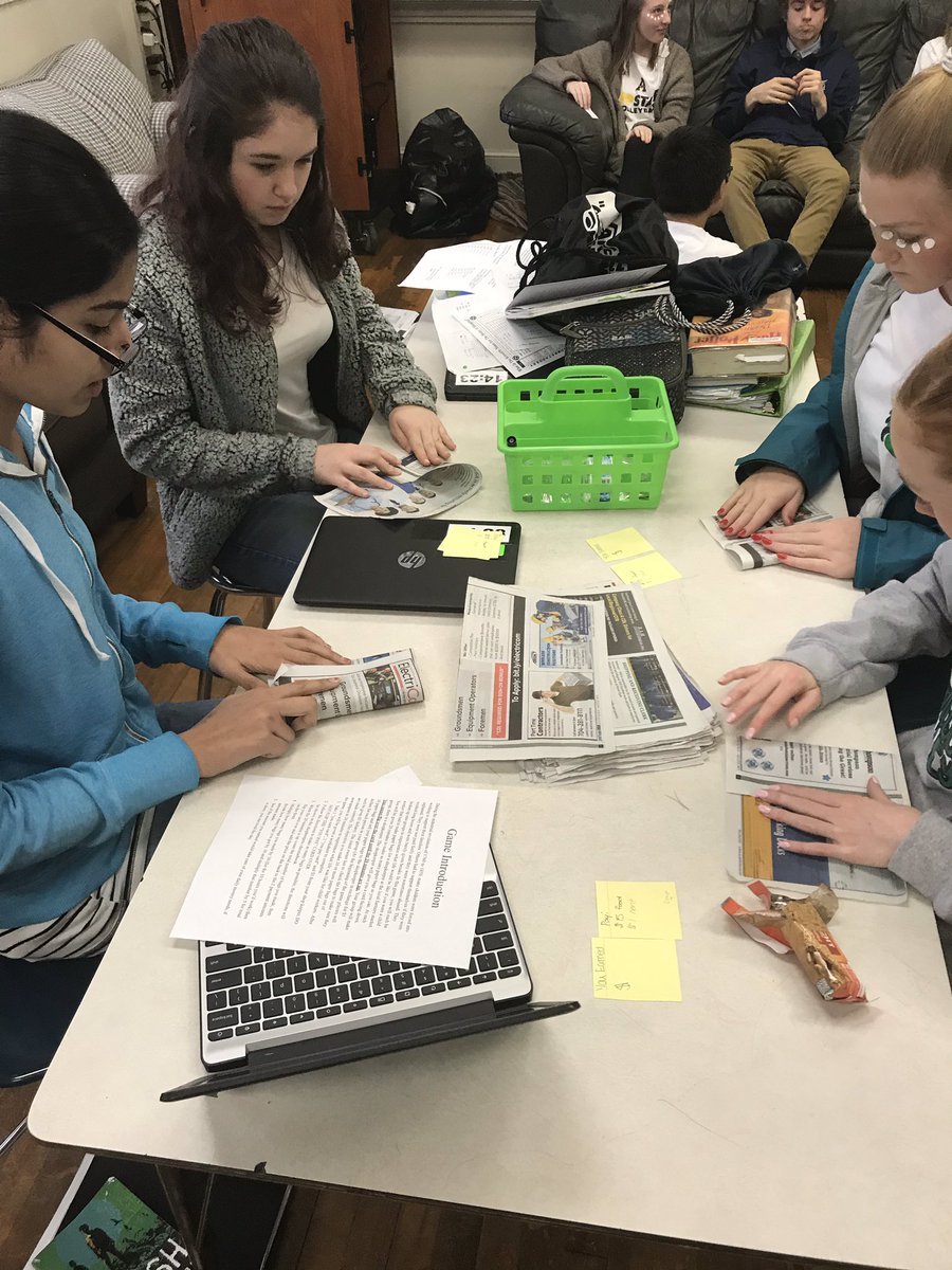 Child Labor simulation during our student led inquiry activities!!!  #engagedreaders