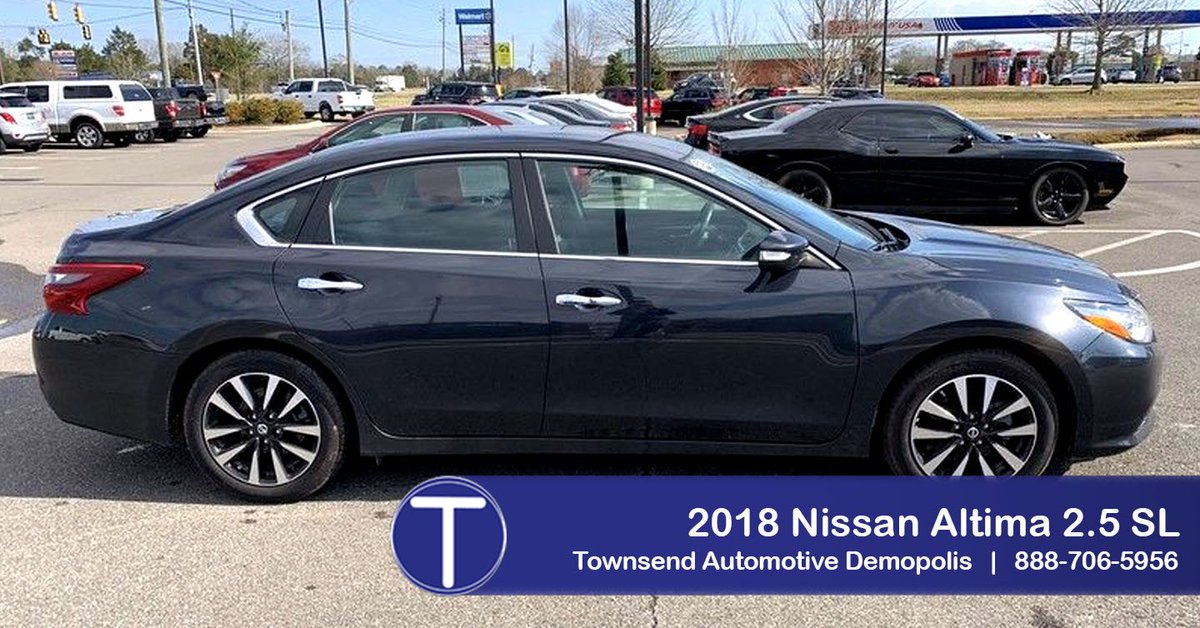 townsendautodem's tweet photo. With not even 25,000 miles logged, this 2018 @Nissan Altima 2.5 SL has plenty more roads to travel. And the leather-trimmed seats will be sure to make those travels comfortable. #lowmiles #townsendautomotive
https://t.co/YIQCRPmxIK https://t.co/WjXPw9jklH