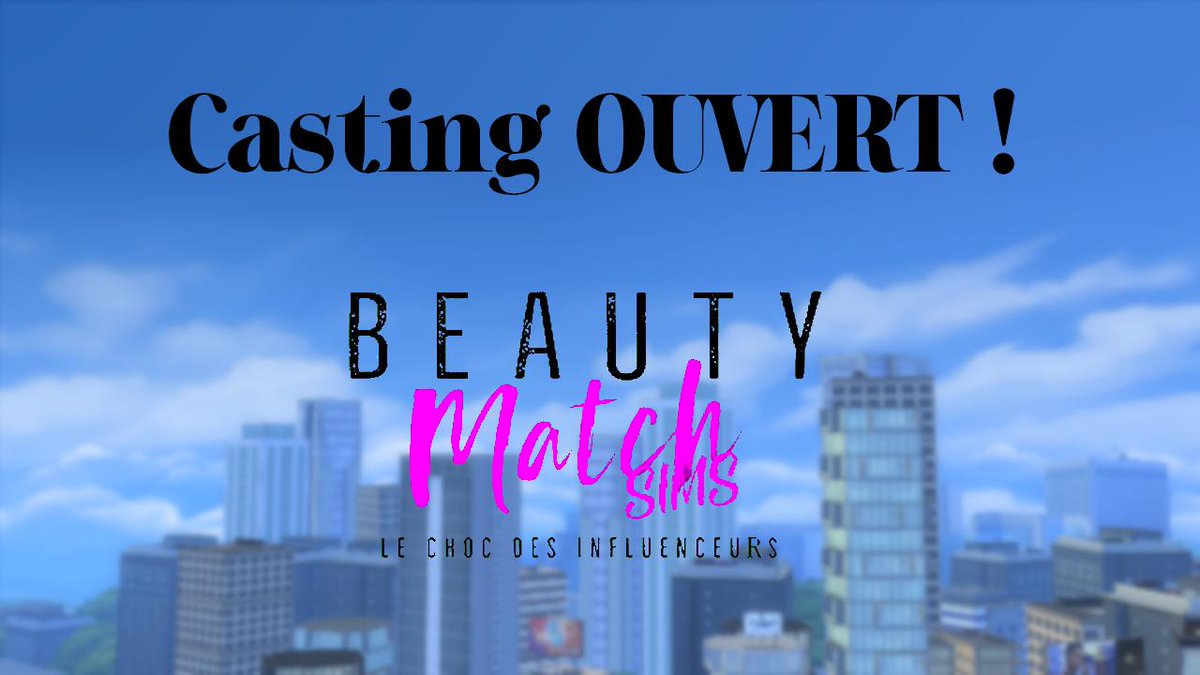 s__agency's tweet photo. 💎Vous êtes : Star de TV RÉALITÉ SIMS; INFLUENCEUSE; CHANTEUSE OU ACTRICE ET VOUS AIMEZ LA MODE ?! 🌈
Alors inscrivez vous au casting de la première émission #BeautyMatchSims ! ⬇️
➡️LE CASTING ET OUVERT !! : https://t.co/45r2vH8srM https://t.co/NZFJMlD8s5
