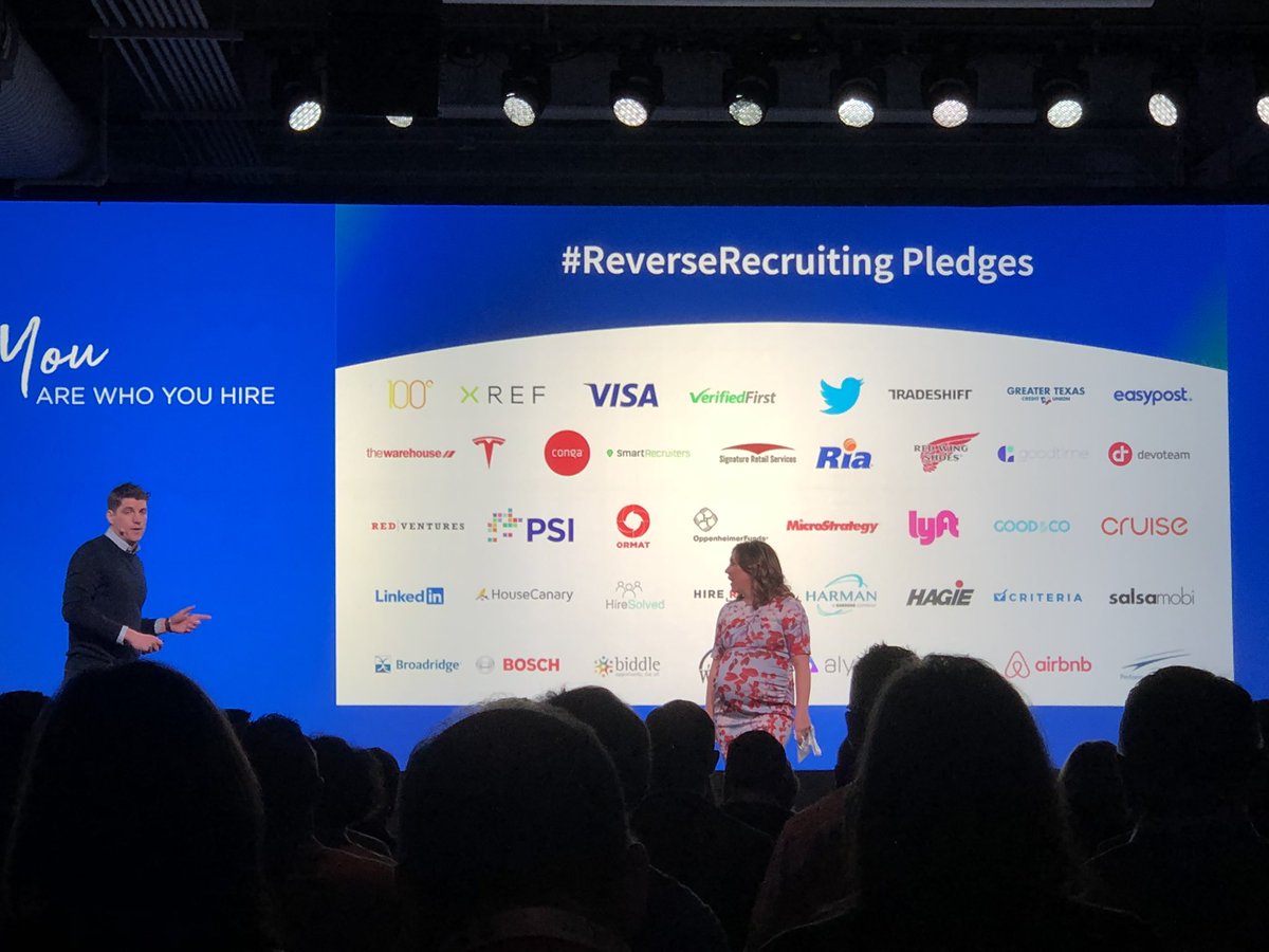 xref's tweet photo. #ReverseRecruiting Pledges already. Amazing start. #hire19 #HiringSuccess https://t.co/VNXqGRoD8B