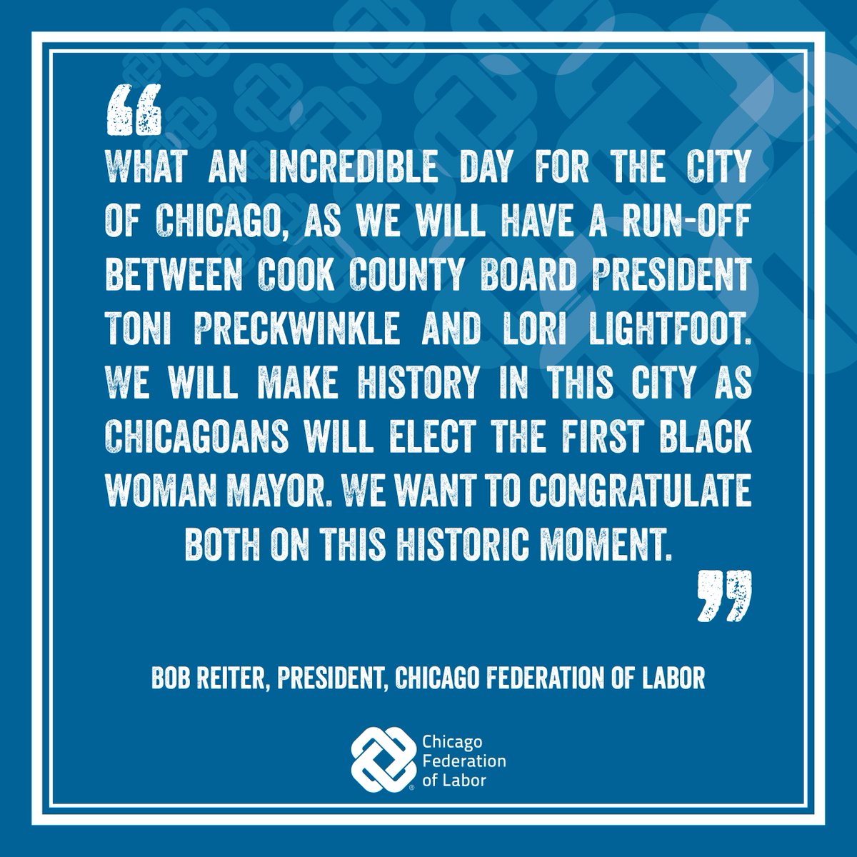 Chicago Federation of Labor tweet media
