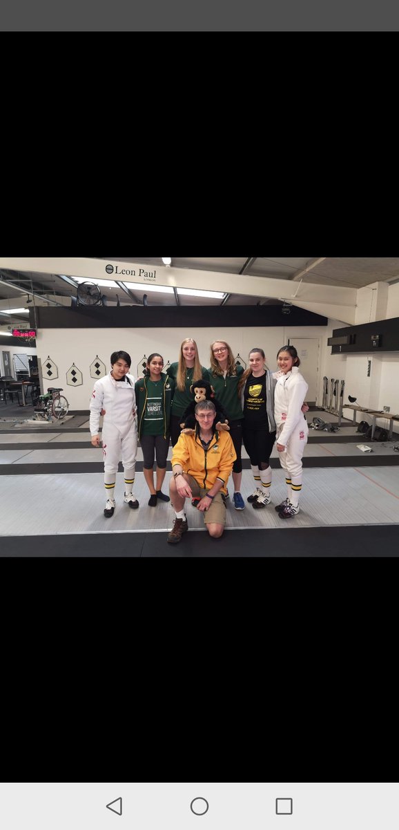 AmberMoss_'s tweet photo. Great win 135-109 against UCL, bring on the semi-finals! @ClarkHearsey @UoN_Fencing  @UoNSport https://t.co/z0FgAffubc