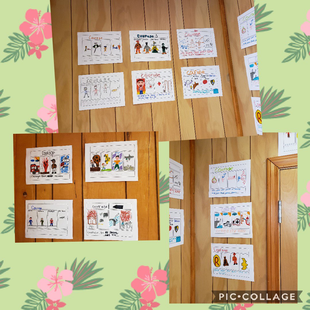 Students at the instruction and guidance center learning about courage. #IandGCenter <a href="/McAllenISD/">McAllen ISD</a> #YouMatter #districtofchampions