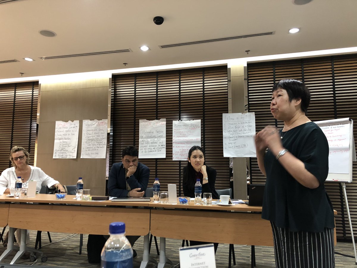 vhalhen123's tweet photo. A productive day-1 with the amazing Asia Surge Inter Agency (ASIA) platform steering committees meeting in Bangkok. Reflect of the key achievements &amp; challenges in 2018 and what next for 2019. Always a pleasure to engage in this platform @KSuchitta @shivanirana_in #ASIAplatform https://t.co/uj1JgkEPM5