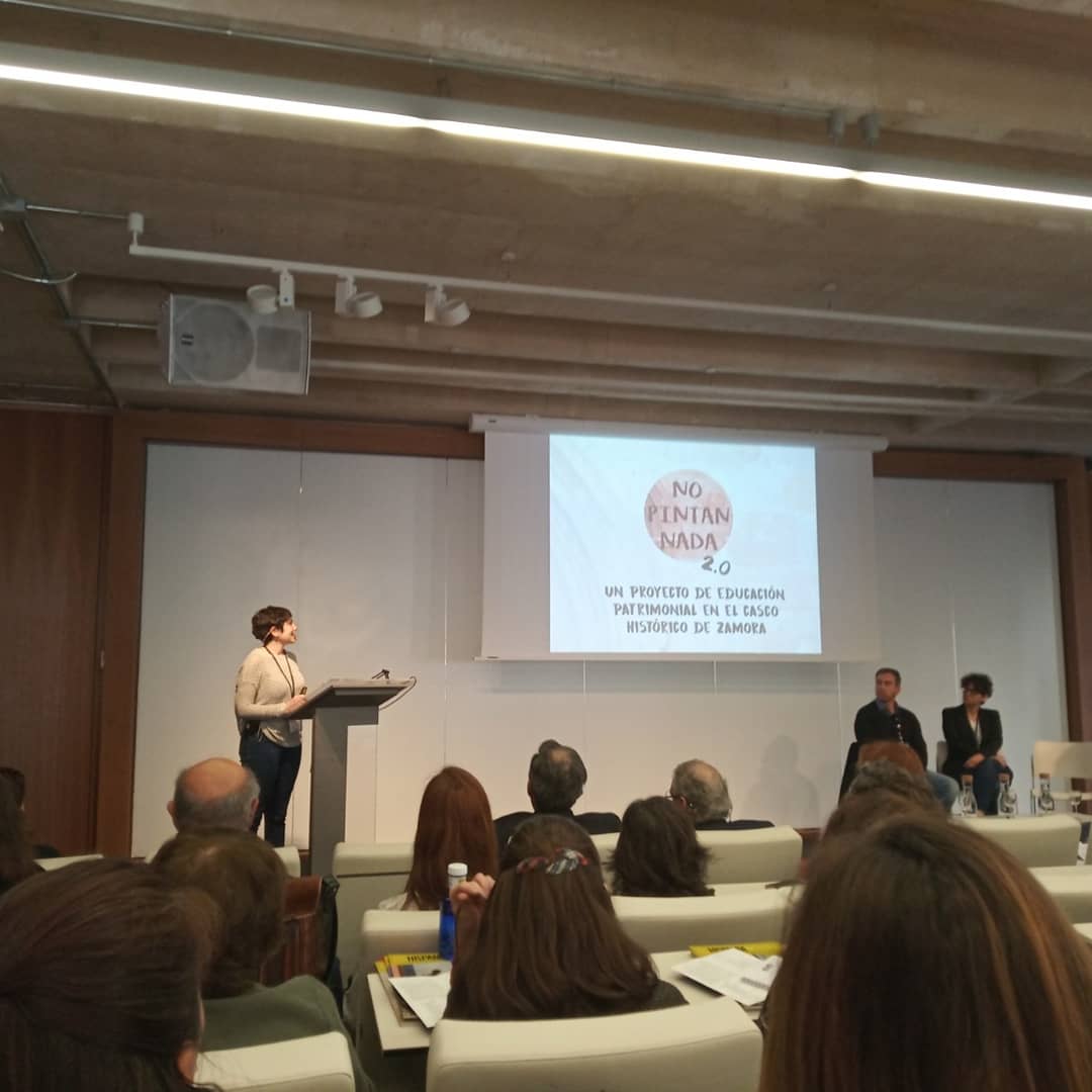 #NoPintanNada #INFORMA #SomosPatrimonio #BBPP6

Ayer estuvimos en #Madrid en la VI Jornada de Buenas Prácticas de Hispania Nostra. Escuchamos muy atentamente a los ponentes y participamos en una mesa redonda sobre educación patrimonial. Aquí tenéis algunas fotos: