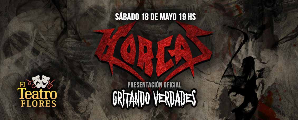 NTavella's tweet photo. Sábado 18 de mayo – 19hs @horcasoficial presentación oficial de “Gritando verdades” en el @TeatroFlores Entradas a la venta en https://t.co/Tcgy4XJ37D https://t.co/THPHHDKEVf