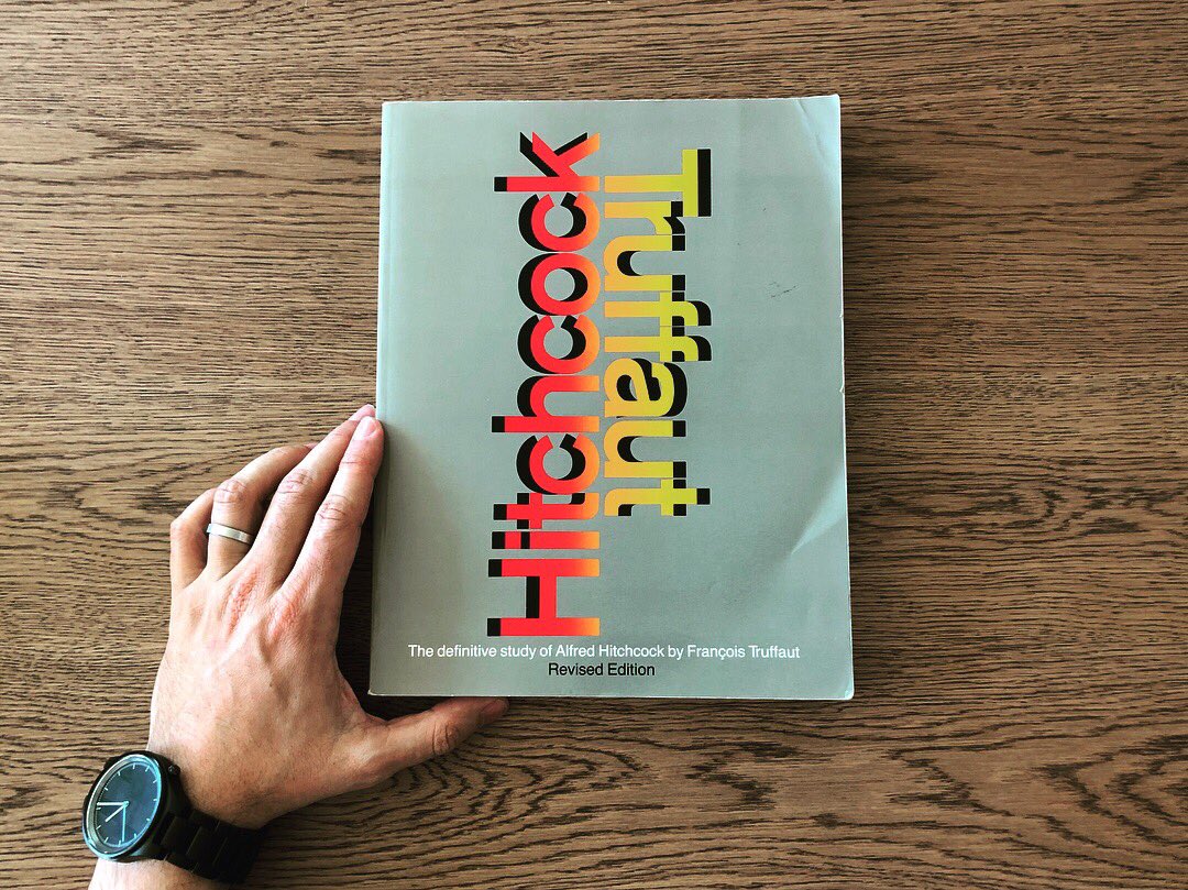 FawazAM's tweet image. #frommybookshelf Hitchcock-Truffaut, my original film school. Got this book as a teenager, went through list in back, and watched most of Hitchcock’s 53 films. Fun to see the little check marks now!

More at instagram.com/p/BuZIszAnsQ4/

#filmschool #alfredhitchcock #francoistruffaut