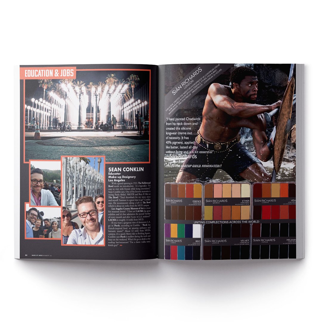 mudschools's tweet photo. Catch four of MUD's incredible instructors from our South Africa, LA, & NY Campuses in the Education & Jobs issue of @makeupartistmag! Get your copy now: https://t.co/ck9OrNo1BY #makeupartists #makeupdesignory https://t.co/swMpQSp5Vi