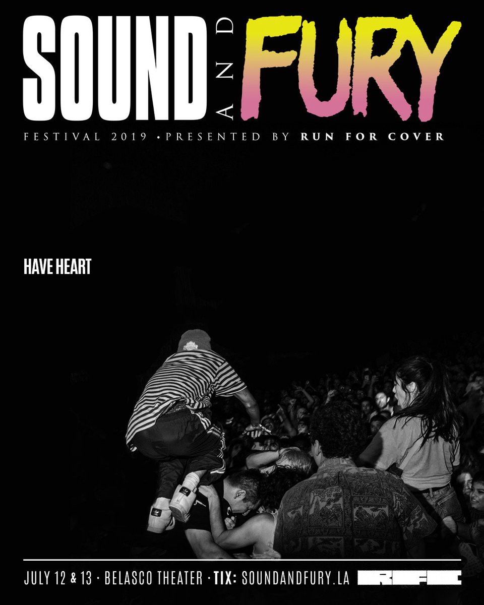 sound_and_fury's tweet image. ANNOUNCEMENT

Have Heart is getting together to play 4 shows (4 shows only)

2 in the US (Boston, LA), 2 in Europe

On Friday, July 12, 2019, they’ll be playing Sound and Fury

Passes and more bands  tomorrow (Thursday 2/28) at 9am PST @ soundandfury.la

Have a great day