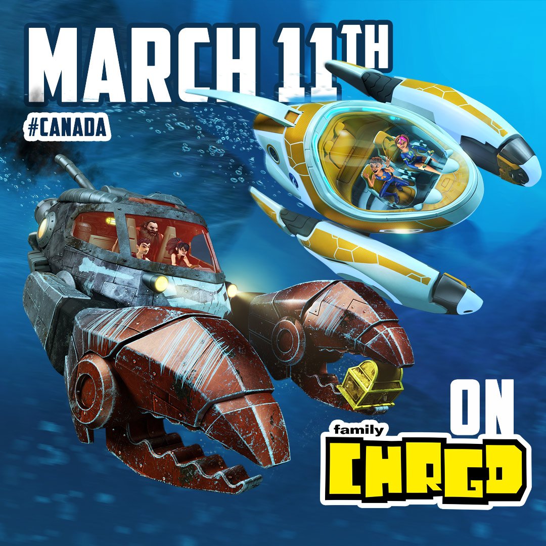 ExploreTheDeep's tweet photo. Hey Canadian Nekton Fans! Season 3 of The Deep is officially coming on Family #CHRGD, March 11th at 5pm! 😀🐡
#TheDeep #ExploreTheDeep #Canada https://t.co/WRFZTHA2Ck