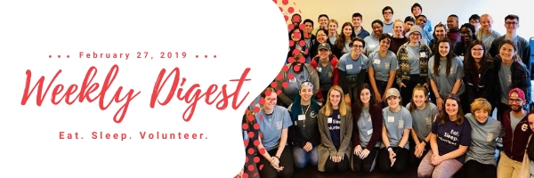 CofCVolunteer's tweet photo. Weekly Digest 02.27 - https://t.co/3KFRDpbBtK https://t.co/6NH6MMzfY8