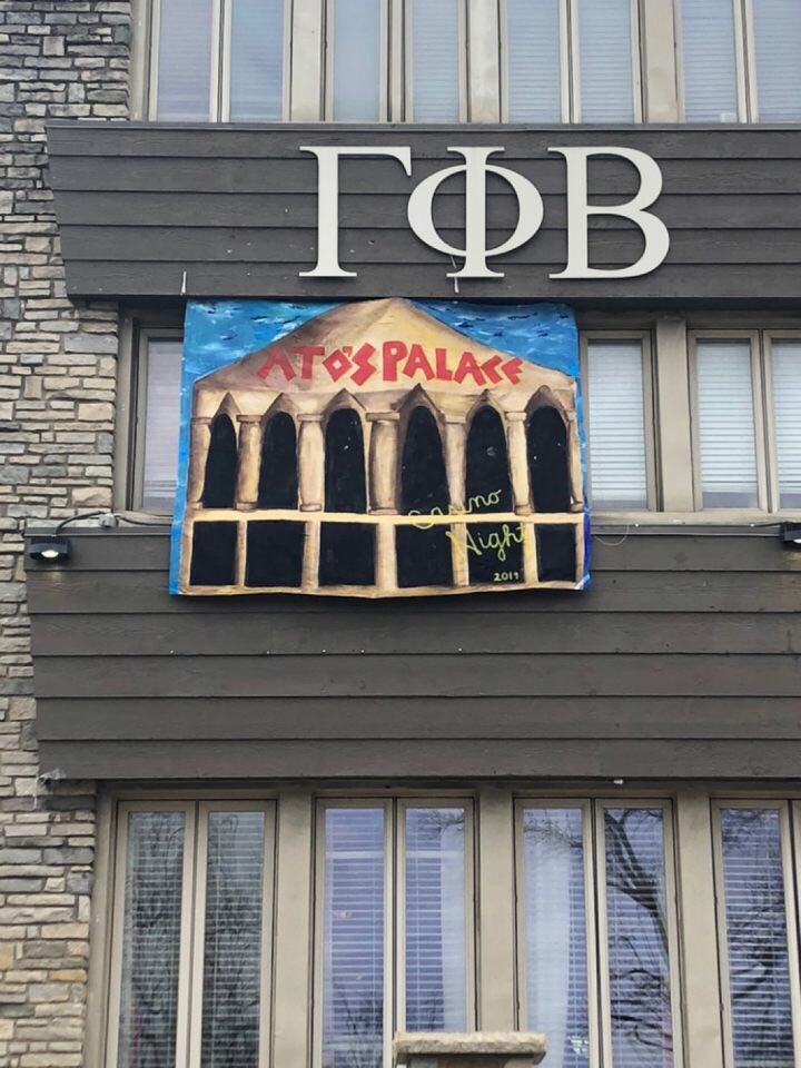 🃏CASINO NIGHT IS TWO DAYS AWAY🃏

Always a beautiful time of the year when sorority’s Casino Night banners go up around campus. Special thanks to <a href="/OSUAlphaGam/">Alpha Gamma Delta</a> <a href="/DeltaZetaOSU/">Delta Zeta OSU</a> <a href="/GammaPhiBetaOSU/">Gamma Phi Beta OSU</a> <a href="/OhioStateZTA/">Zeta Tau Alpha</a> for their hard work! These banners look great.
