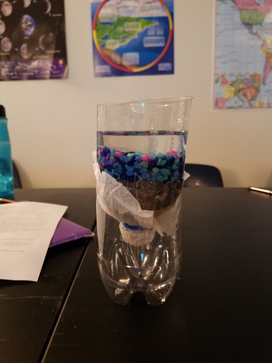 kmphillips96's tweet photo. Made water filters with my Ecology class today! 😁
@EMPOWERmentAca2 #ReinvestLCS https://t.co/6mWTbDzNRV