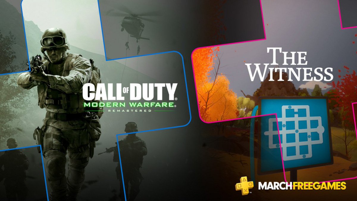 charlieINTEL's tweet photo. Call of Duty: Modern Warfare Remastered will be available for free to download for all PlayStation Plus members on PS4 starting tomorrow! https://t.co/iNauKm4Wfv https://t.co/rFrDtUg12Z