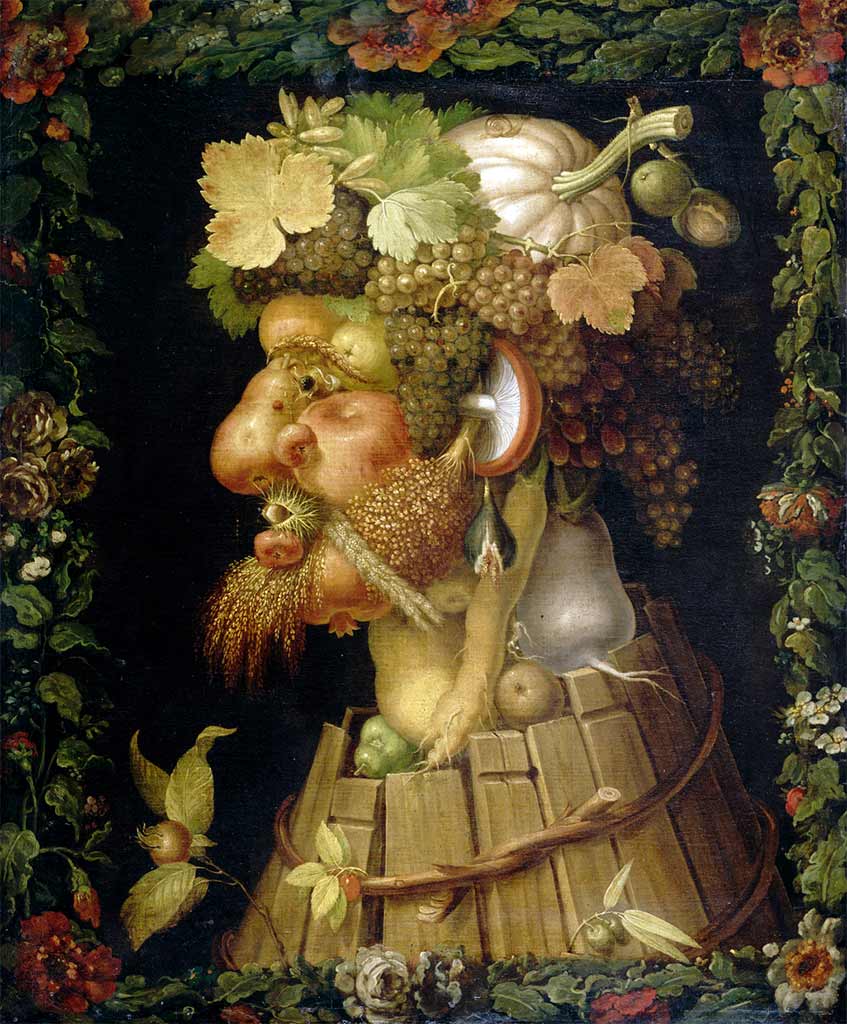 riarte_it's tweet photo. Frutta, verdura, fiori e pesci. Cosa hanno in comune? Sono gli elementi delle composizioni di straordinaria bellezza dipinte 500 anni fa dal maestro #Arcimboldo.. (dipinto: Autunno, 1563, olio su tela, Museo del Louvre)
Scopri di più: https://t.co/sZE6diHgFw https://t.co/0WUuC8or3z