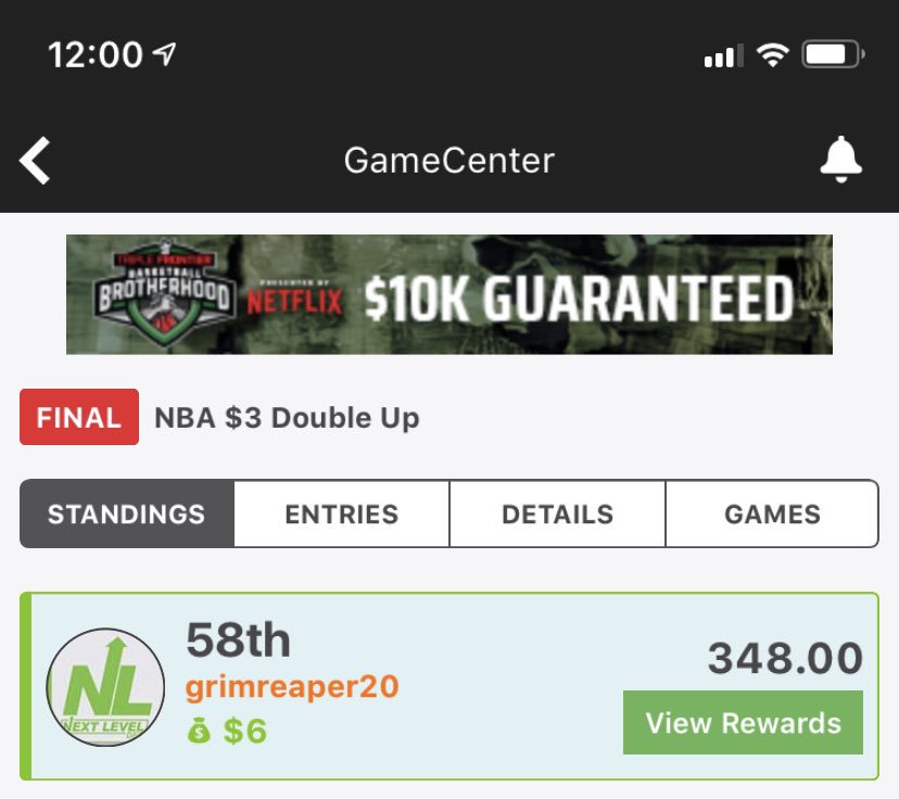 KeithCh74999956's tweet photo. @nextleveldfs If you’re not with nextlevel yet you’re just donating money https://t.co/6O9JAZaUfQ