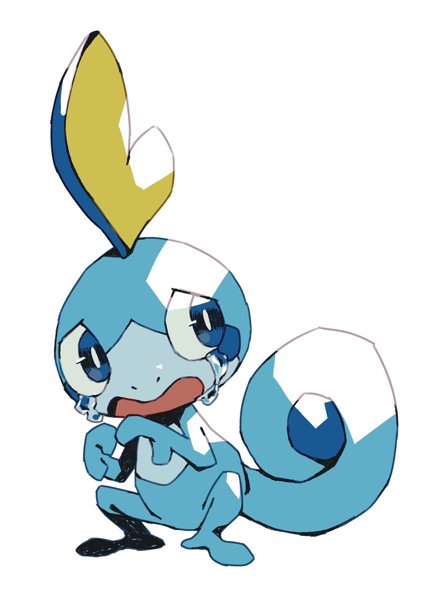 メッソン 「Sobble is a crybaby lizard ?? what a cut」|Bluekomadoriのイラスト