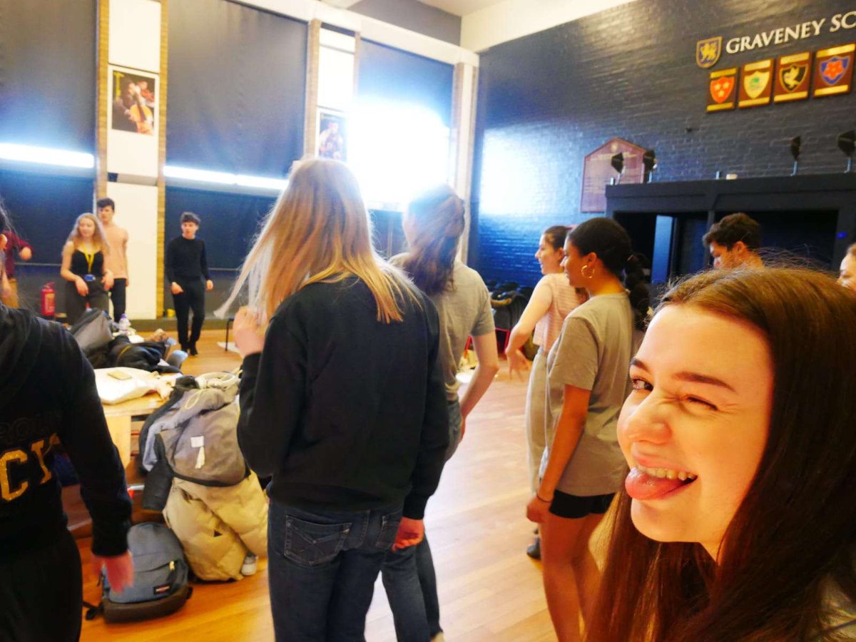 AclStags's tweet photo. Photos from a zumba session to warm up the cast, crew and band in February half term rehearsals, held by our fabulous co-choreographer Olivia 💃🏻 https://t.co/ddHtIjkAtR