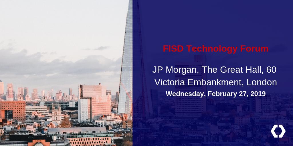ExchangeData's tweet photo. We are here @FISD_SIIA Technology Forum 2019 with @jpmorgan hosting. Looking forward to everyone speaking tonight!

#ExchangeDataInternational #DataReferenceServices #London https://t.co/3AlVFRjlvp